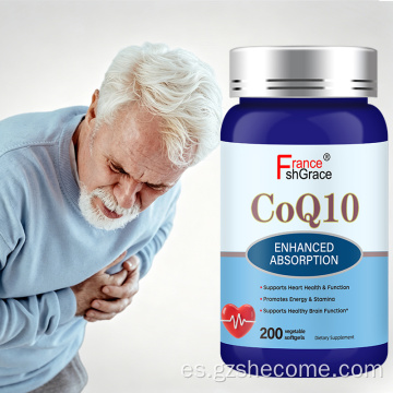 Suplemento Shecome COQ10 de alta calidad para la salud del corazón